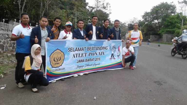 Support STMIK Sumedang untuk Atlet PON XIX JABAR 2016