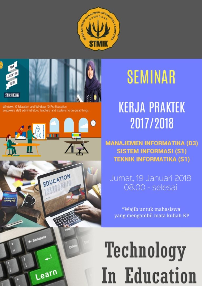 Seminar Kerja Prakter Tahun Akademik 2017/2018