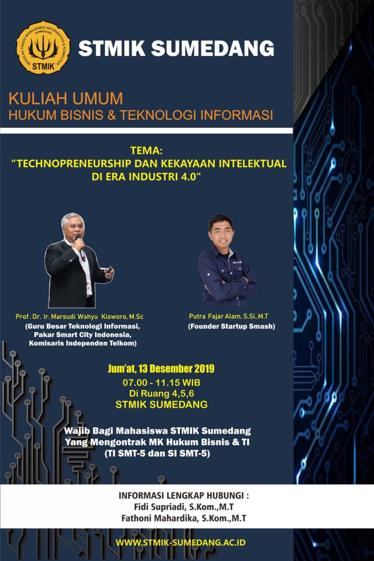 Kuliah Umum Hukum Bisnis & Teknologi Informasi