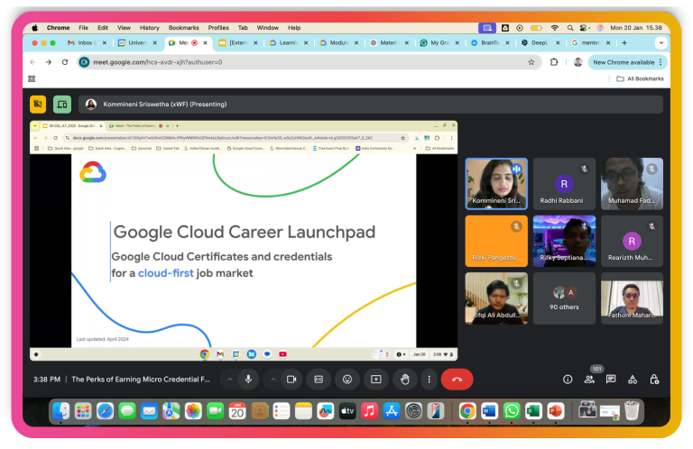Fakultas Teknologi Informasi UNSAP Gelar Webinar Bersama Google Cloud Education