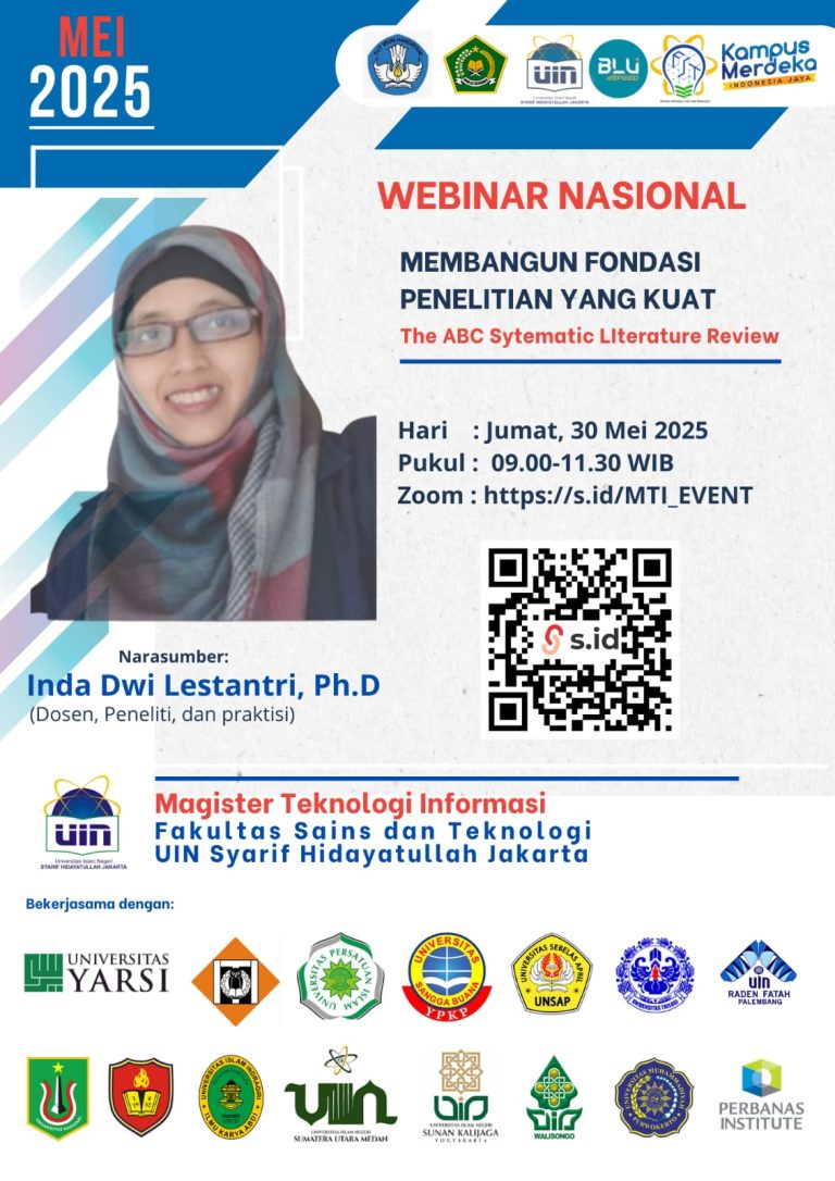 Program Studi Informatika dan Sistem Informasi Fakultas Teknologi Informasi Kolaborasi Dalam Kegiatan Webinar Nasional