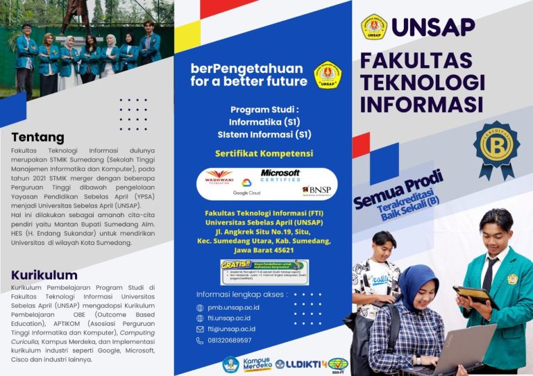 Brosur Penerimaan Mahasiswa Baru Tahun Akademik 2026/2027