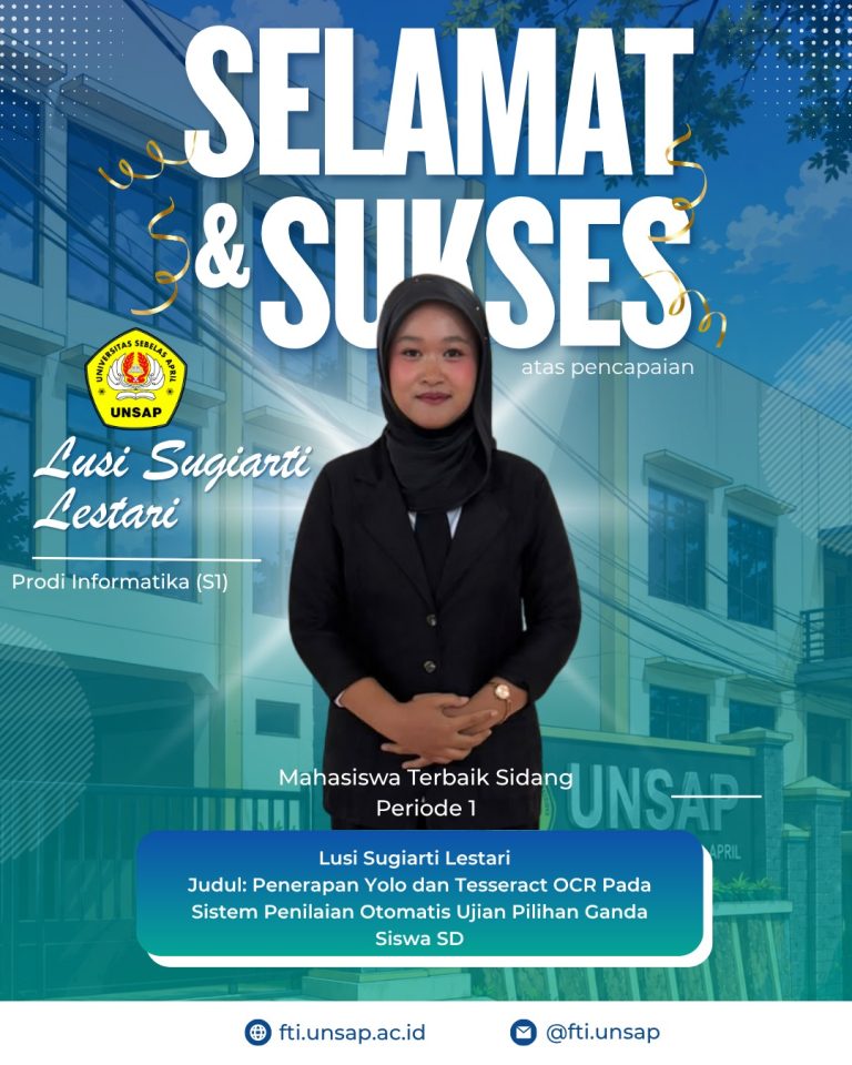 Fakultas Teknologi Informasi UNSAP Sumedang Sukses Gelar Sidang Gelombang 1 dan Yudisium, Cetak 70 Lulusan Baru